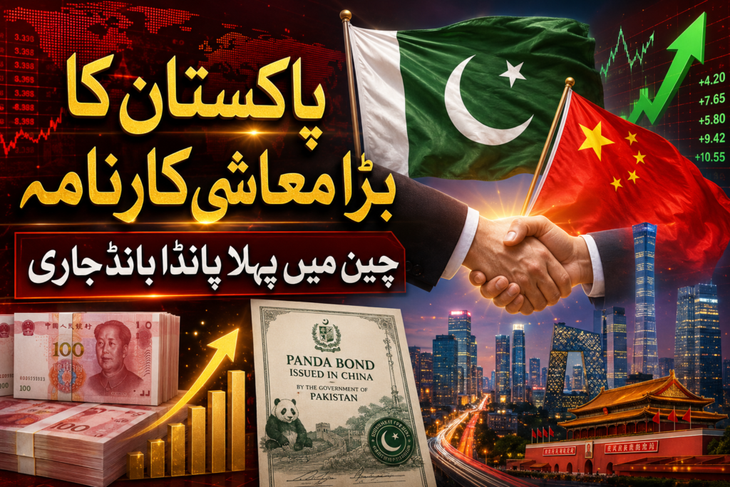 پاکستان نے چین کی مالیاتی منڈی میں پانڈا بانڈ جاری کر دیا